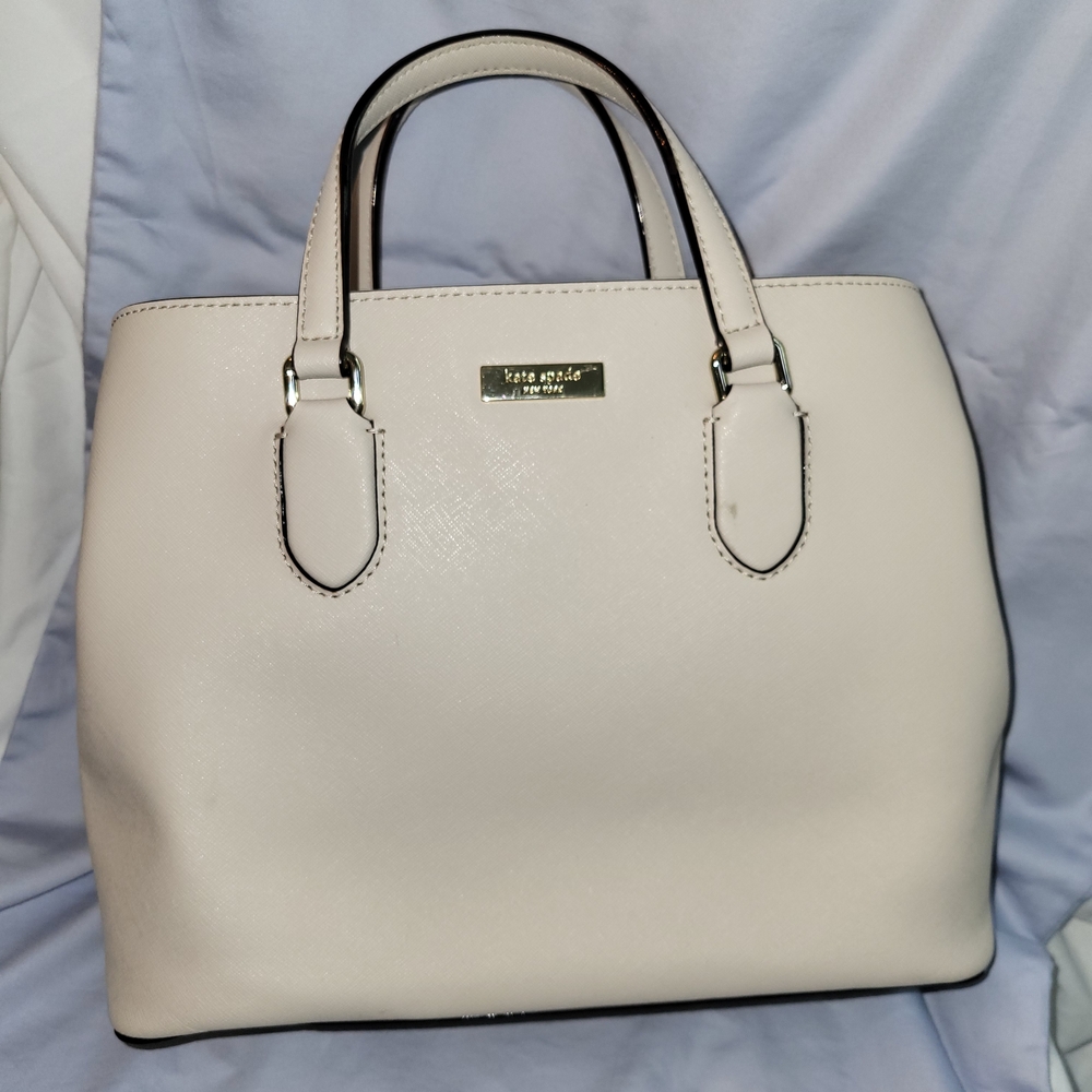 Kate Spade Cream Leather Handbag
